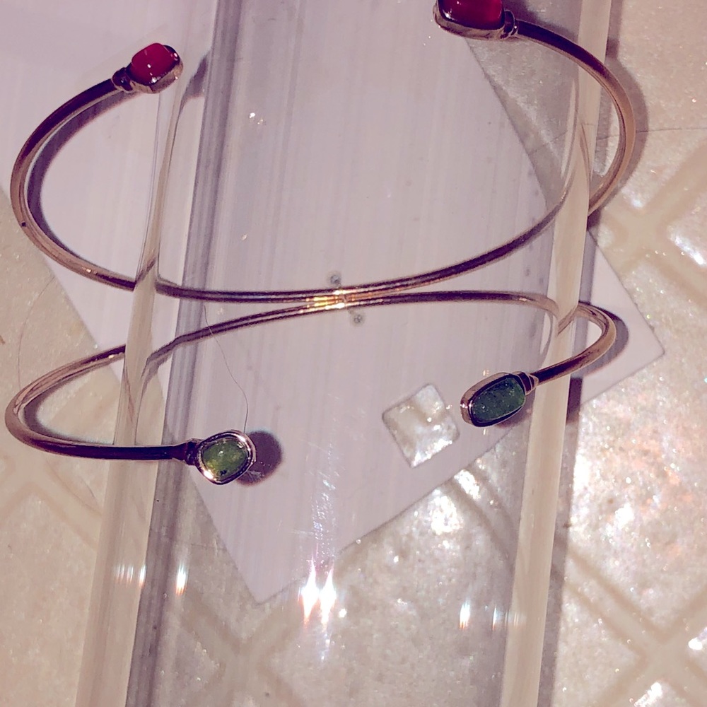 Beeline cuff stone accent bracelets. New with tags